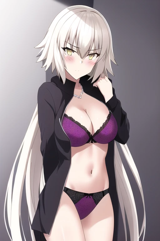 [NovelAI] Destino Jeanne d'Arc Estilo anime Destino Jeanne Alter Pantalones [Ilustración]